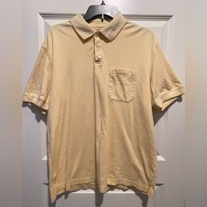 HAGGER Clothing Men's Yellow Polo Shirt